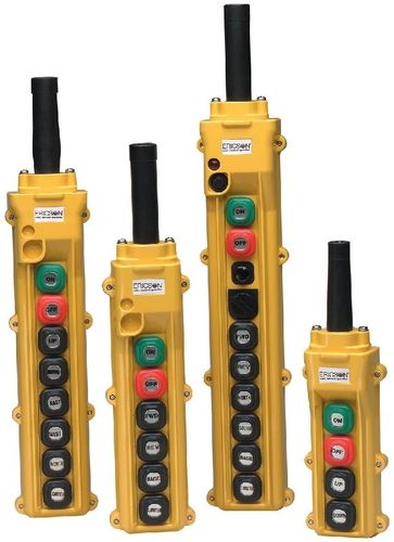 Boîte à boutons à 10 boutons - 125 V, 1 - 5 A | 5500 - 5600 series   - Ericson - IP67