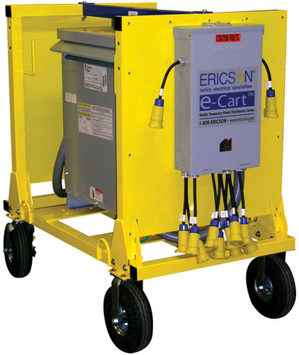 Coffret électrique de distribution - 120 - 240 V, 30 - 112.5 kVA | e-Cart2 series  - Ericson - équipé / mobile / en acier