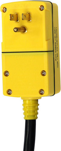 Fiche électrique avec disjoncteur intégré - 120 V, 15 A | Protector series  - Ericson