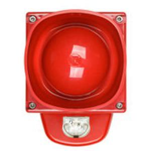Diffuseur d'alarme sonore avec feu de signalisation - Symphoni LX WP Wall - Fulleon - avec feu à LED / résistant aux intempéries