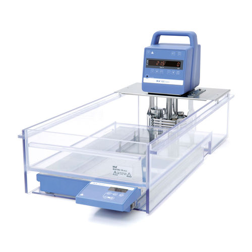 Bain thermostatique à circulation - ICC control IB R RO 15  - IKA - transparent / pour chauffage / pour échantillons