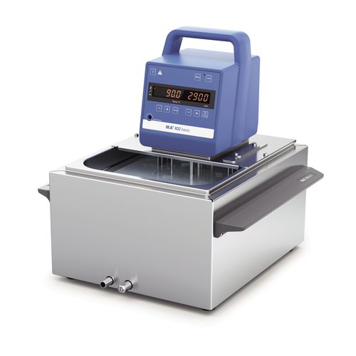 Bain thermostatique en acier inoxydable - ICC basic pro 9 - IKA - à affichage numérique / compact / de chauffage