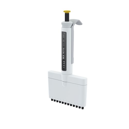 Pipette multicanaux - PETTE multi series - IKA - à déplacement d'air / à volume variable / mécanique