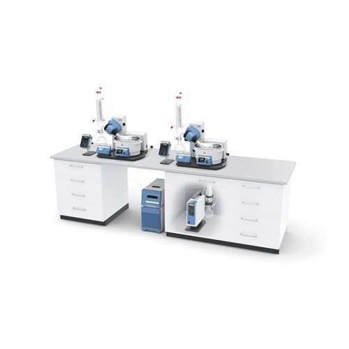 Évaporateur sous vide - RV 10 digital pro V double Complete - IKA - rotatif / de laboratoire