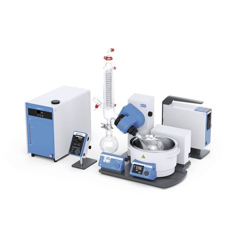 Évaporateur sous vide - RV 10 digital pro V-C Complete - IKA - rotatif / de laboratoire