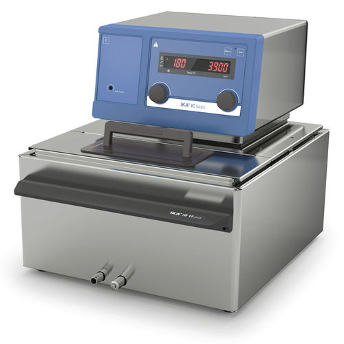 Bain thermostatique en acier inoxydable - IC basic pro 12 c - IKA - pour chauffage / pour laboratoire