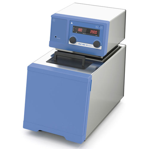 Bain-marie à circulation de fluides - HBC 10 basic - IKA - de laboratoire / chauffé