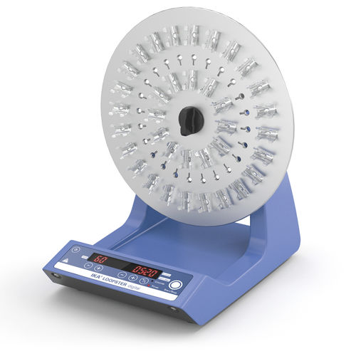 Agitateur de laboratoire rotatif - Loopster basic - IKA - numérique / de tube à essai / pour échantillon biologique