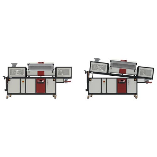 Four tubulaire - TSR series - Carbolite Gero - tournant / de traitement thermique / thermique