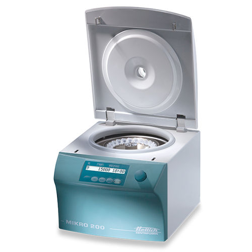 Microcentrifugeuse de laboratoire - MIKRO 200 - Andreas Hettich - de table / à haute vitesse / à chargement par le haut