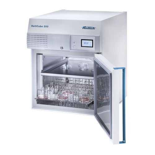 Incubateur de laboratoire - HettCube 200 - Andreas Hettich - à convection forcée / à convection naturelle