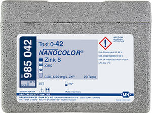 Analyseur de zinc -  NANOCOLOR® Zinc 6 - MACHEREY-NAGEL - de concentration ionique / portable / photométrique