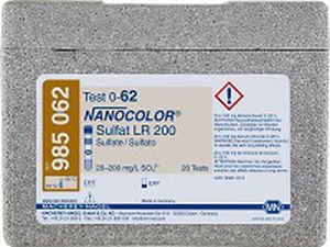 Analyseur de soufre - NANOCOLOR® Sulfate LR 200 - MACHEREY-NAGEL - de turbidité / portable / photométrique