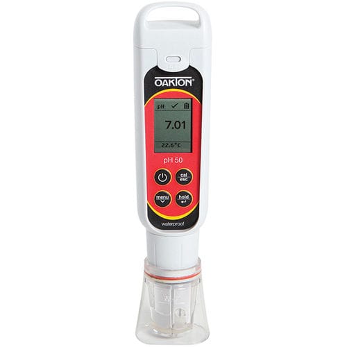 PH mètre portable - pHTestr® 50 - OAKTON - de process / numérique / étanche