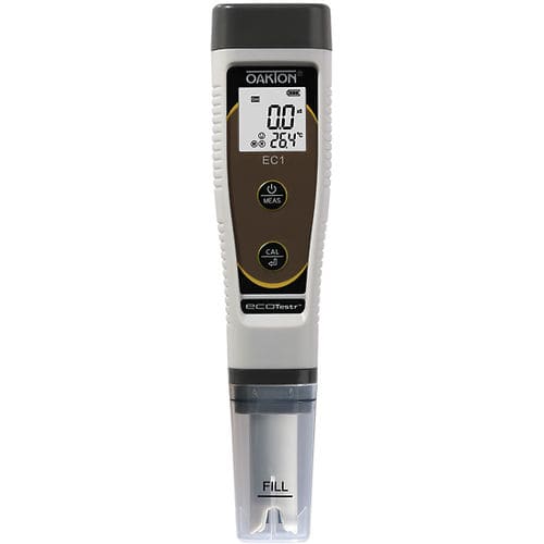 Appareil de mesure température - EcoTestr™ EC1 - OAKTON - TDS / de salinité / de conductivité
