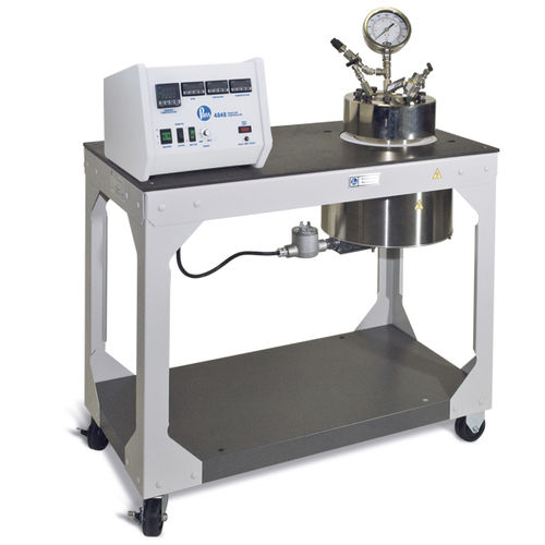 Réservoir en métal - Series 4660 1-2 Gallon Pressure Vessel Systems - Parr Instrument Company - sous pression / vertical