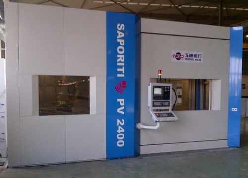 Rectifieuse plane - LINE PV2000 - Saporiti - pour vanne à boisseau sphérique / CNC / de haute précision