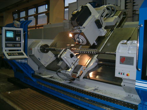 Machine à fileter CNC - C PLUS - Saporiti - électrique / automatique