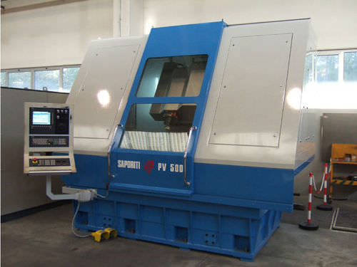 Rectifieuse pour pièces à usiner - PV500 - Saporiti - pour vanne à boisseau sphérique / CNC / de haute précision