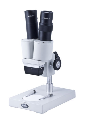 Stéréomicroscope optique - 10X, 20mm | S-10P - Motic - droit