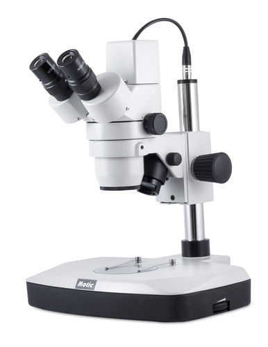 Stéréomicroscope optique - DM-143-FBGG - Motic - à zoom / à caméra numérique