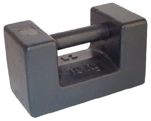Poids de précision parallélépipédique - 5 - 50 kg - ZWIEBEL