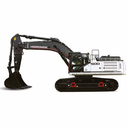 Pelleteuse lourde - HMK 500 LCHD - HIDROMEK co. - sur chenilles / diesel / pour mines et carrières