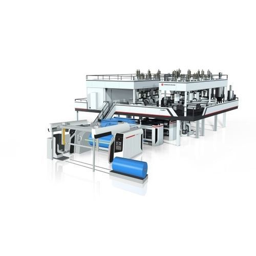 Ligne d'extrusion multicouche - FILMEX II BARRIER - WINDMÖLLER & HÖLSCHER - de film à plat / de produits alimentaires / pour thermoplastiques