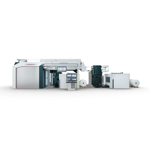 Presse flexographique en ligne - ALPHAFLEX - WINDMÖLLER & HÖLSCHER - à 8 couleurs / pour papier