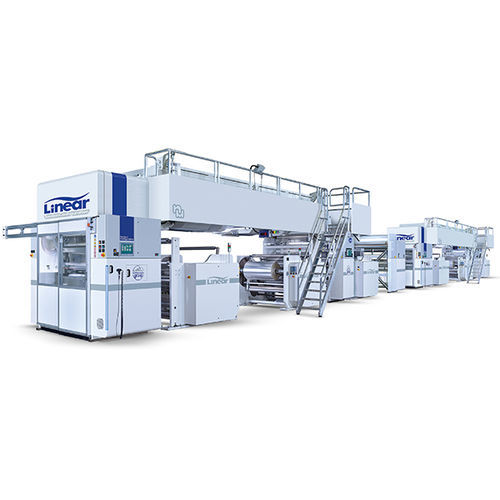 Pelliculeuse rouleaux à rouleaux - Triplex Combi Linear - NORDMECCANICA