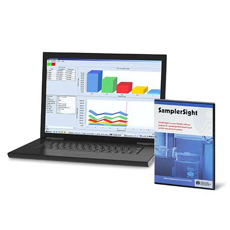 Logiciel d'échantillonnage - SamplerSight™ - Particle Measuring Systems - de supervision / de mesure / de calibration