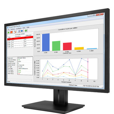 Logiciel de commande - SamplerSight Pharma - Particle Measuring Systems - d'échantillonnage / pour applications pharmaceutiques / Windows