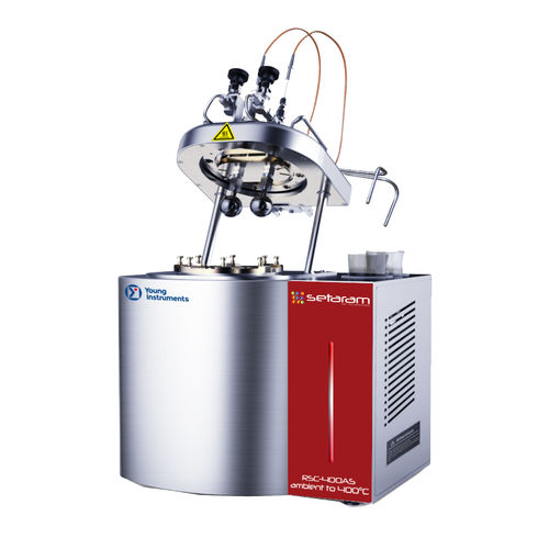 Analyseur de gaz - RSC 400 AS - Setaram - de température / de pression / résistance thermique