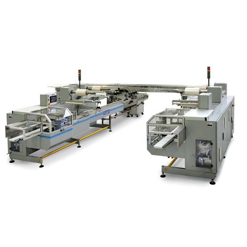 Machine de conditionnement servocommandée - PFM Packaging Machinery - sous film plié / horizontale / en continu