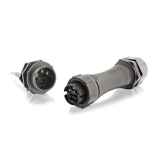 Connecteur de fibre optique - UTS Series - EATON - hybride / LC / type MPO