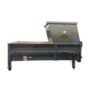 Compacteur de déchets mélangés - C300 - Harmony Europe - stationnaire / horizontal / à chargement par le haut