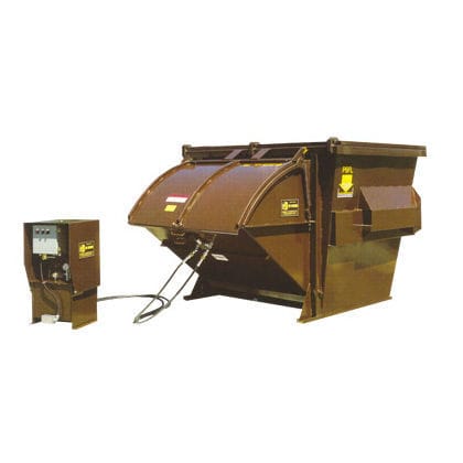 Compacteur de déchets mélangés - P6FL - Harmony Europe - stationnaire / chargement frontal