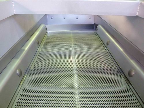 Crible à criblage humide - JÖST - d'égouttage / vibrant / pour poudres