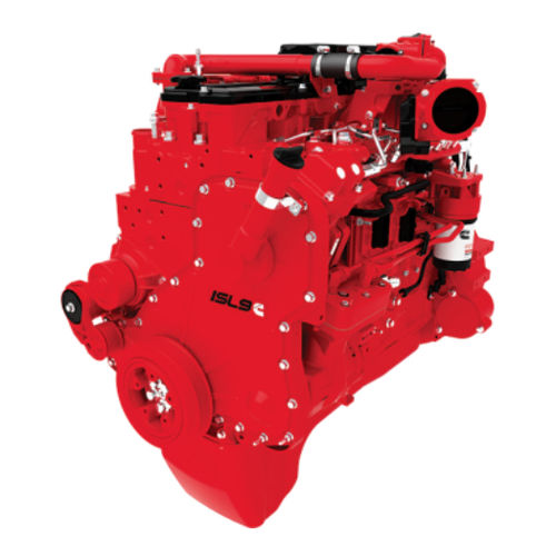 Moteur diesel - ISL9 (2013) - Cummins Inc. - à 6 cylindres / turbo / pour pompe anti-incendie