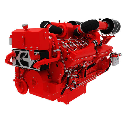 Moteur diesel - QSK50-M1 - Cummins Inc. - à 16 cylindres / turbo / pour applications marines