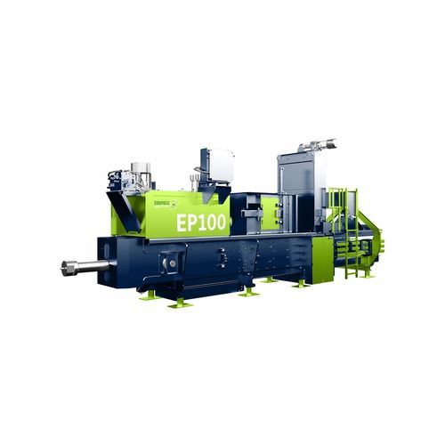 Presse à balles pour produits en vrac - EP 100 - Europress Umwelttechnik GmbH - verticale / horizontale / à canal