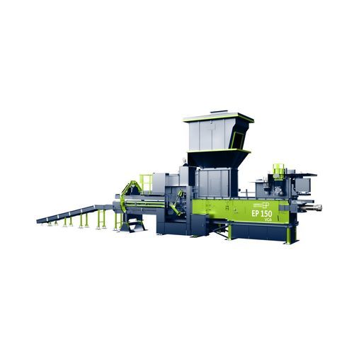 Presse à balles pour produits en vrac - EP 150 - Europress Umwelttechnik GmbH - verticale / à canal / à clapet