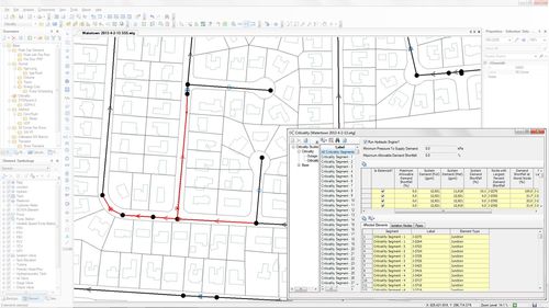 Logiciel de gestion - OpenFlows WaterCAD - Bentley Systems Europe B.V. - d'analyse / de qualité / de modélisation