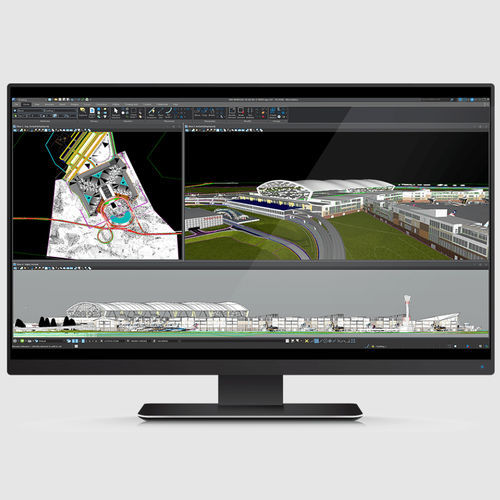 Logiciel d'ingénierie - MicroStation  - Bentley Systems Europe B.V. - de CAO / pour les infrastructures / de fondations