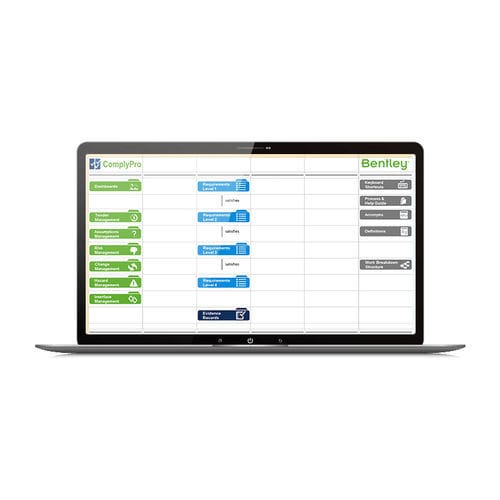 Logiciel d'ingénierie - ComplyPro - Bentley Systems Europe B.V. - de conception / de sécurité / de process