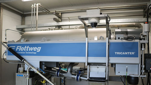 Décanteur centrifuge - Z series - Flottweg SE - pour déshydratation des boues / horizontal