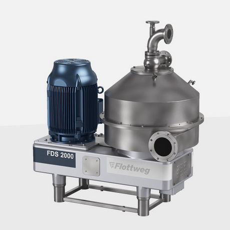 Séparateur à buse - FDS2000 - Flottweg SE - de liquides / de solides / 2-phases
