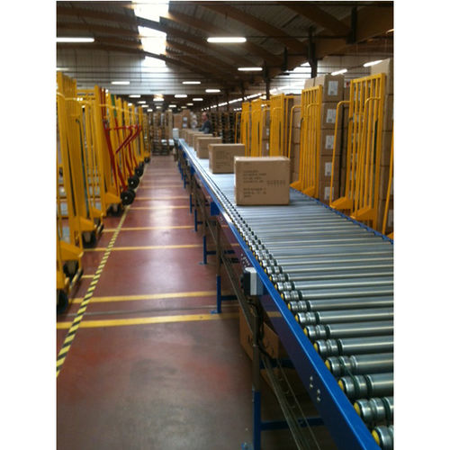 Convoyeur à rouleaux motorisés - ERIMEC MANUTENTION - horizontal / de transport / pour carton