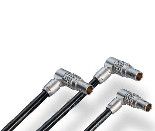Connecteur ajustable - ANGLISSIMO - LEMO - de données / à angle droit / en T