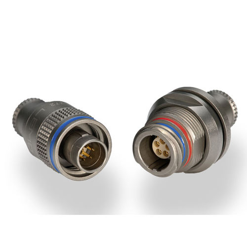 Connecteur pour environnements sévères - M Series - LEMO - de données / USB / de fibre optique